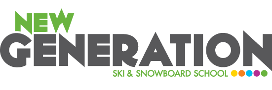 Nieuwe generatie ski- en snowboardschoollogo