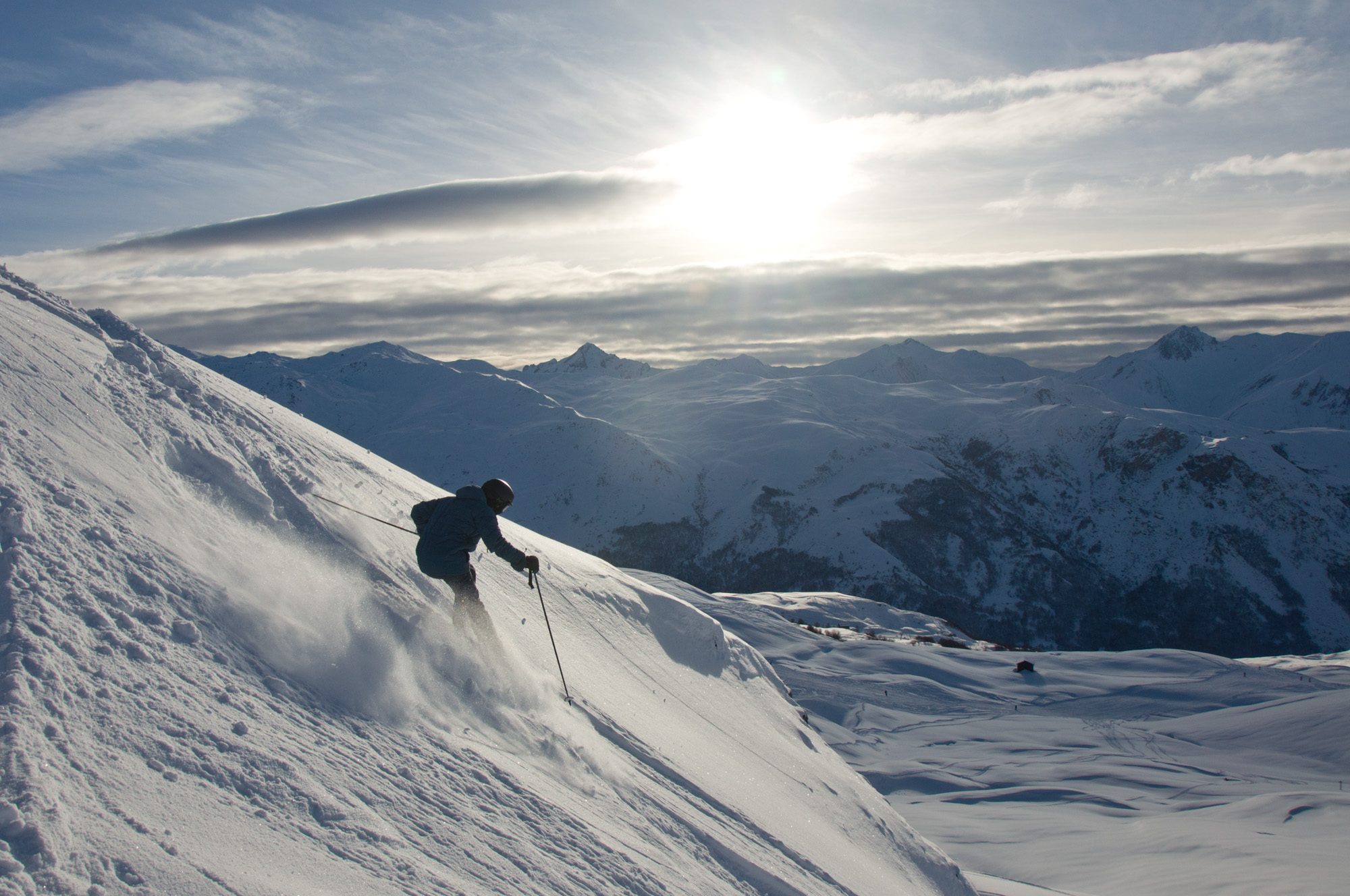 Ski the easy off-piste in St Martin de Belleville - perfect for beginners