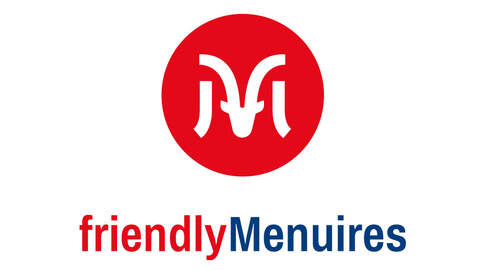 Freundliches Menü -Logo